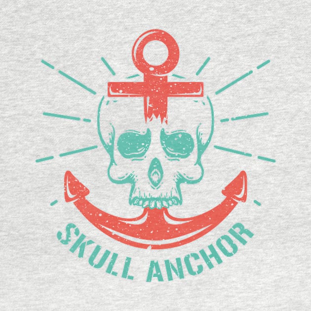 Skull Anchor by VEKTORKITA